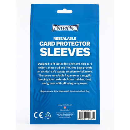 Protectodon crystal-clear card protection team bags