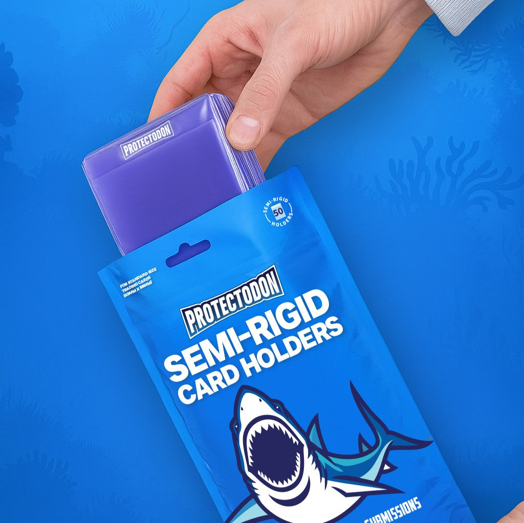 50-pack semi-rigid card holders – Protectodon