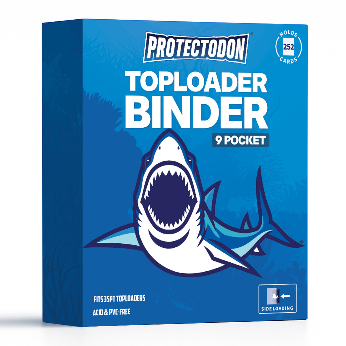 9-Pocket Toploader Binder – Protectodon trading card storage