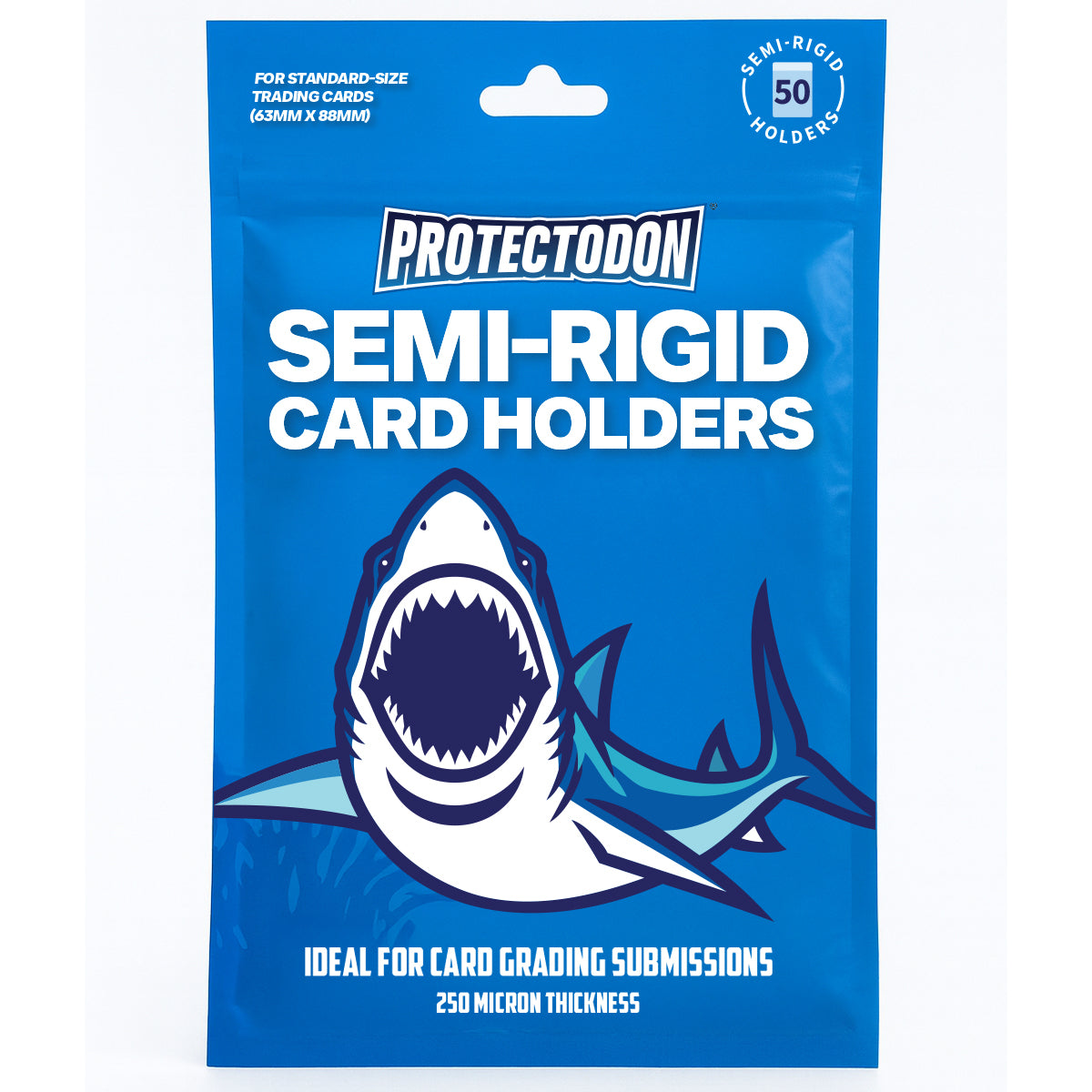 Archival-safe card protectors – Protectodon semi-rigid holders