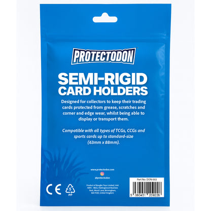 Protectodon trading card holders for grading submissions