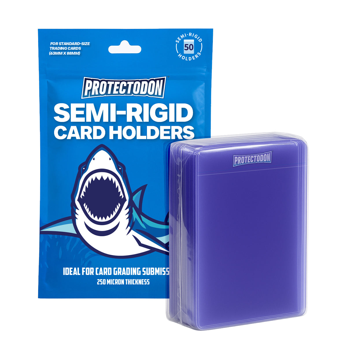 Protectodon Semi-Rigid Card Holders pack of 50