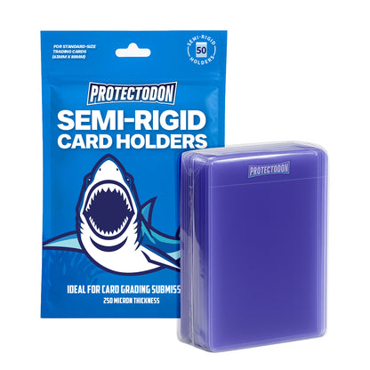 Protectodon Semi-Rigid Card Holders pack of 50